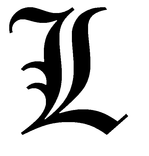 L logo